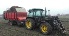 Deutz Fahr F570 + John Deere 2250