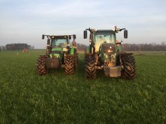 Fendt 716 Vario + Deutz Fahr K 110