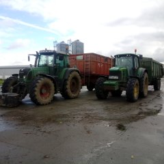 Fendt 718 Krampe  i JD 7430