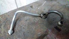 Przerobiona rurka pod dodatkowe wyjście pod siłownik wspomagający Zetor 6045