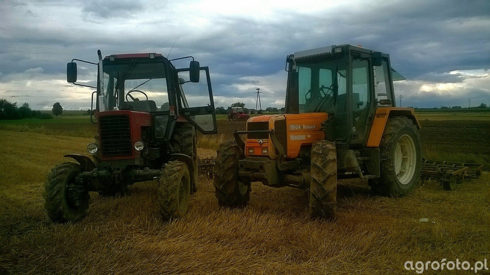 Renault 90-34 & Belarus 82.1 & Zetor 5211