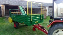 Rozrzutnik  obornika + Ursus C-330M