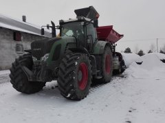 Fendt 930 Vario &   Śrutownik  GERINGHOFF