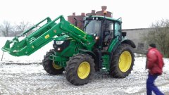 John Deere 6120M + Tur JD 643 R