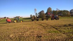 John Deere 6130M & Zetor proxima 105 power