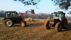 Massey Ferguson 3080 & Belarus 820