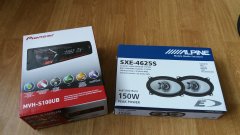 Radio + głośniki do Zetora