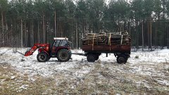 Zetor 7745 + IT1600 & Przyczepa