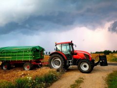 Zetor Forterra 140 HSX i Pronar PT610