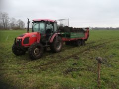 Zetor Proxima 6441 & rozrzutnik warfama 7t