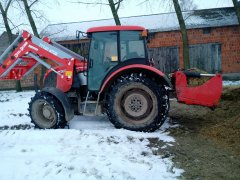 Zetor Proxima 85 & wybierak szczękowy