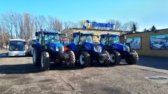 New Holland T6050, T6.125S & T6.165