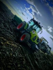 Claas axos 320cx & piast rcw 3