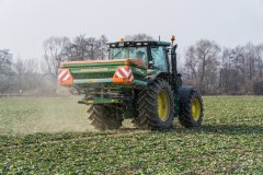 John Deere 6140R - Amazone ZAM 1201 - 03.03.2018