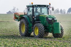 John Deere 6140R - Amazone ZAM 1201 - 03.03.2018