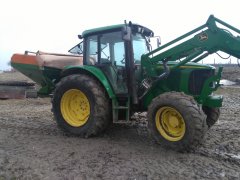 John Deere 6220 + Amazone ZA-U 1801