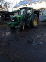 John Deere 6330 + Rozrzutnik 3,5t 