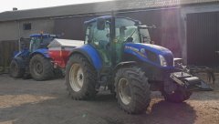 New Holland T5.115 &  Kverneland Exacta CL