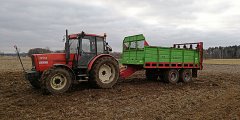 Zetor 10540 + Fortschritt T-088