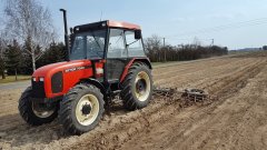 Zetor 7340 & Włóka