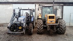 Renault 155.54+ Farmtrac 675dt