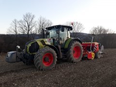 Claas arion 650 + zestaw pottinger