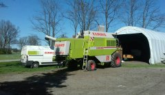 Claas Dominator 98 Classic - obudzenie z zimowego snu