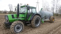 Deutz Fahr DX90 & beczkowóz Joskin 6000l 