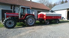 massey ferguson 698 & autosan d-47