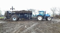 New Holland T6.175 + Brochard 14 ton