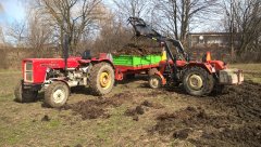 URSUS C360 + ROZRZUTNIK & C330M + TUR