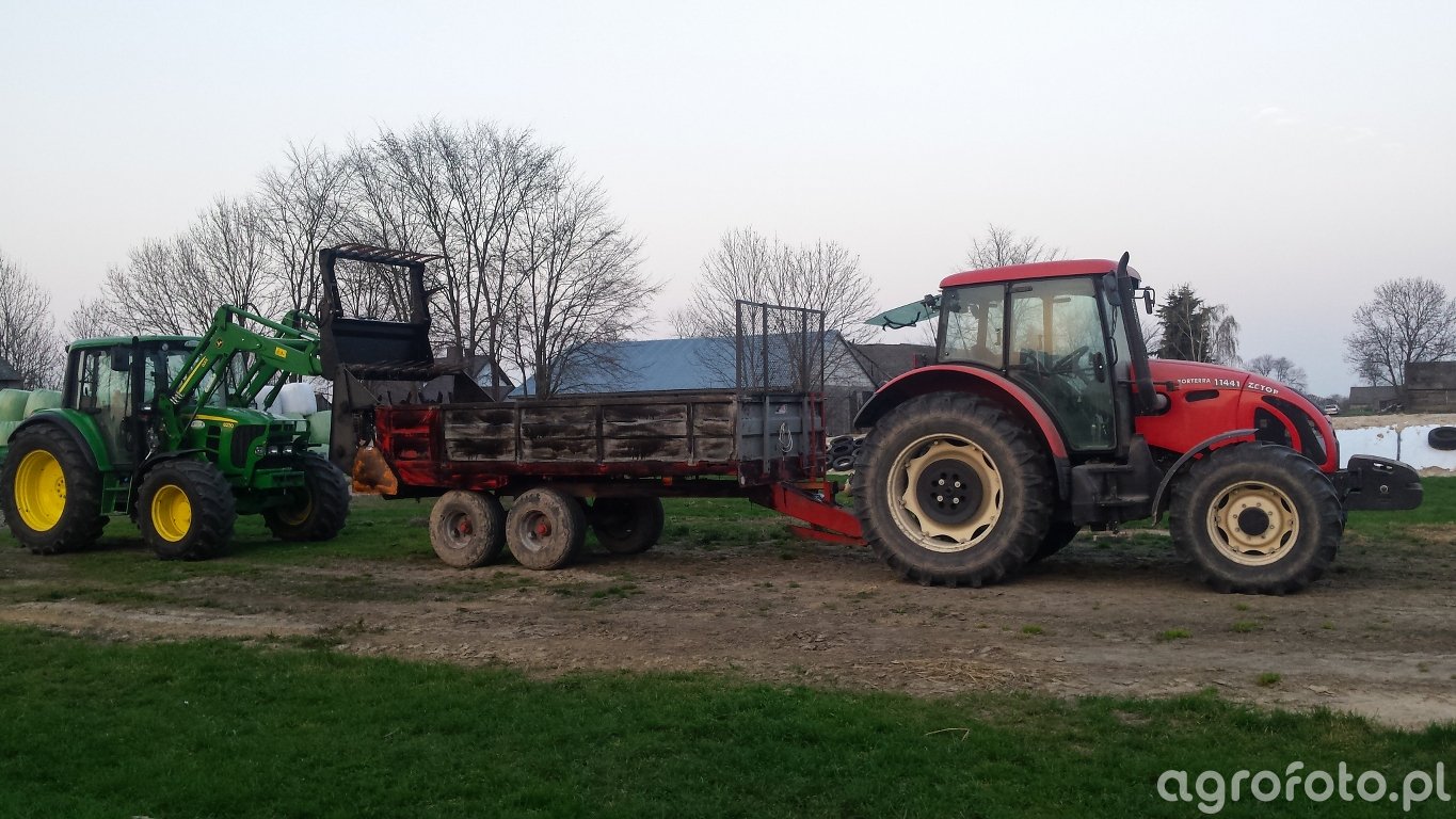 Zetor 11441 Forterra + Igamet 8t & John Deere 6230
