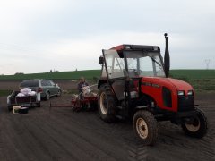 Zetor 4320 + Kongskilde Demeter Variosem