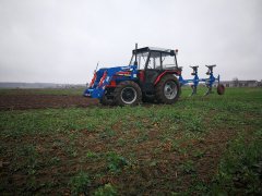 Zetor 7245 & lemken Opal 120 