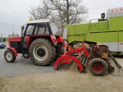 Zetor 8111 & agregat uprawowosiewny 