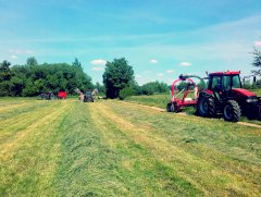 Case IH jx 80 + Unia Twister