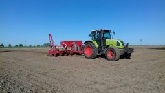 Claas Ares 697 ATZ + Kverneland 