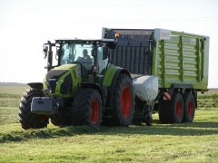 Claas Axon 850 & Claas Cargos 8400