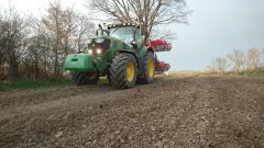 John Deere 6175R & Unia Max H6