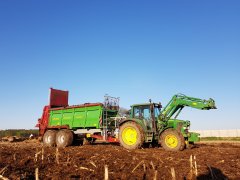 John Deere 6320 & Strautmann VS 2005