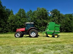 Massey Ferguson 6260 + John Deere 590