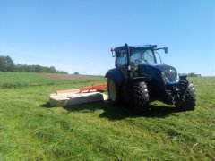 New Holland T6.145 + Kuhn FC 283