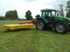 POTTINGER Noyacat 352 + DEUTZ-FAHR  Agrotrac 610