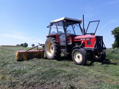 Zetor 7011 i kosiarka rotacyjna