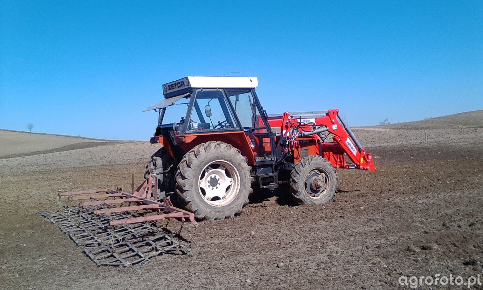 Zetor 7245 & Inter Tech 1600 & Brony