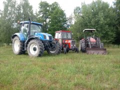 2x New Holland & Ursus