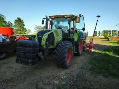 Claas Arion 620 CIS i Maschio Gaspardo 