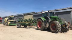 Fendt 936 + Krone KWT1600