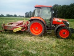 Kubota m7060+ogławiarka