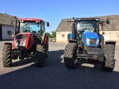 New holland t6030 & Zetor proxima 75